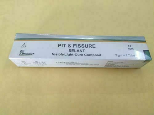 Ammdent Pit & Fissure Sealant Visible light cure 2GM Syringes Dental