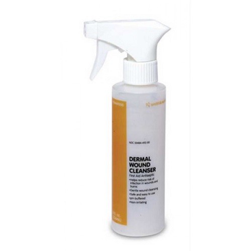 Dermal Wound General Purpose Wound Cleanser 16 oz. Spray Bottle -2 Pack