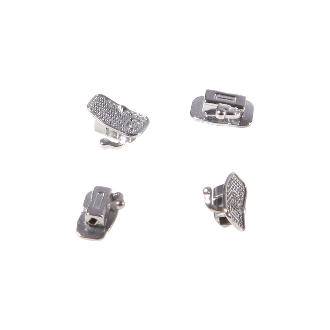Dental Orthodontic Self-Ligating Brackets Braces Roth 022 Hooks 345 Buccal Tubes