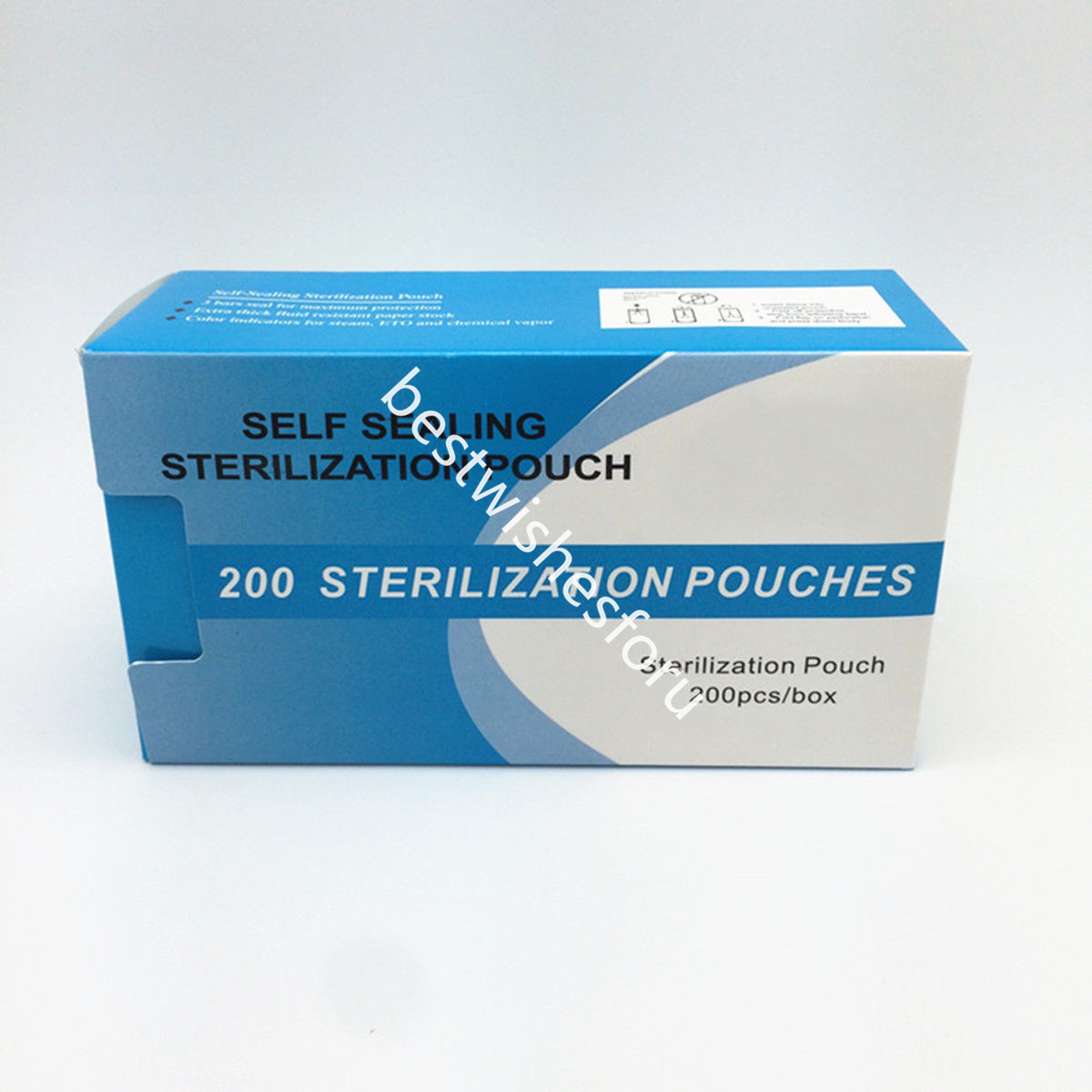200 Pcs Autoclave Premium Sterilization Self-Sealing Pouch Bag Dental 6 Size Opt