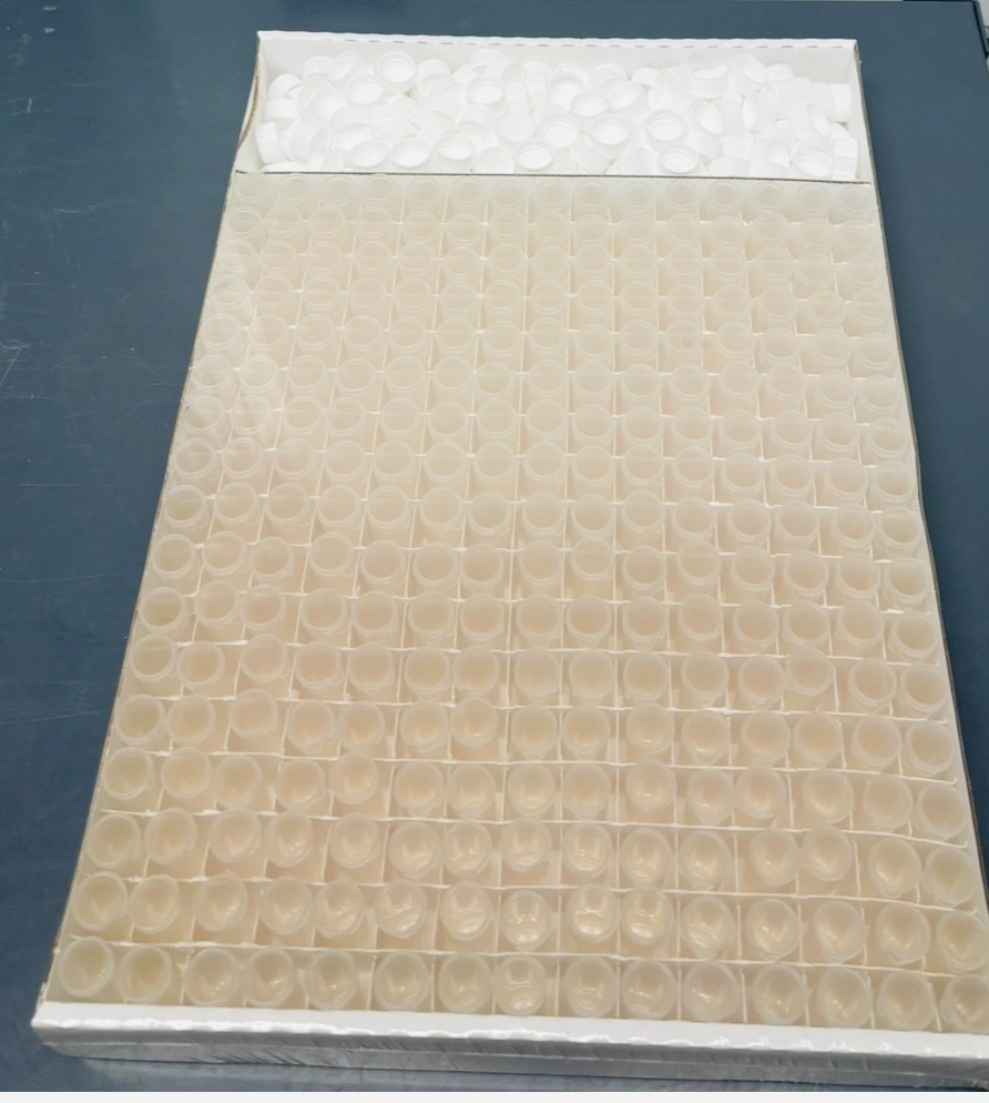 Fisher Scientific Plastic Tubes with Threaded Caps