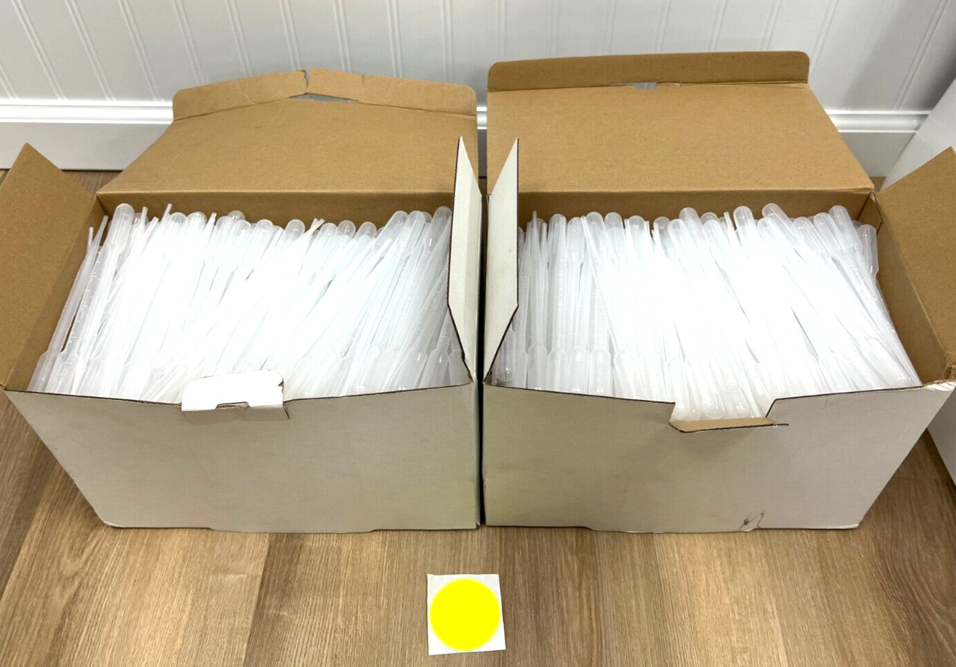 GLOBE SCIENTIFIC INC 135030 7ML TRANSFER PIPET GRADUATED TO 3ML LOT OF 2