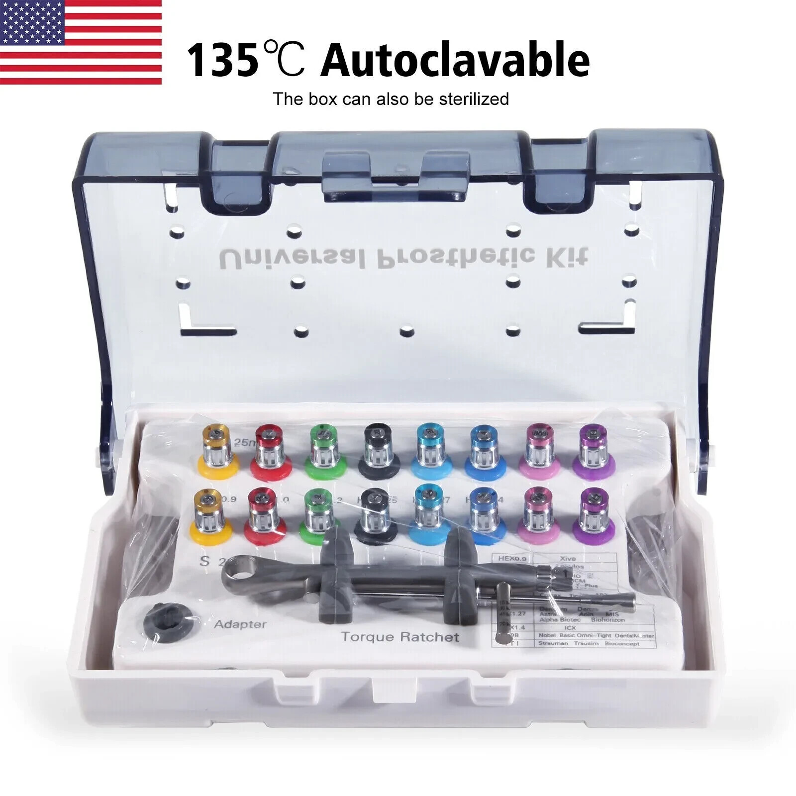 Implant Dentistry – Universal Driver (Prosthetic) Kit