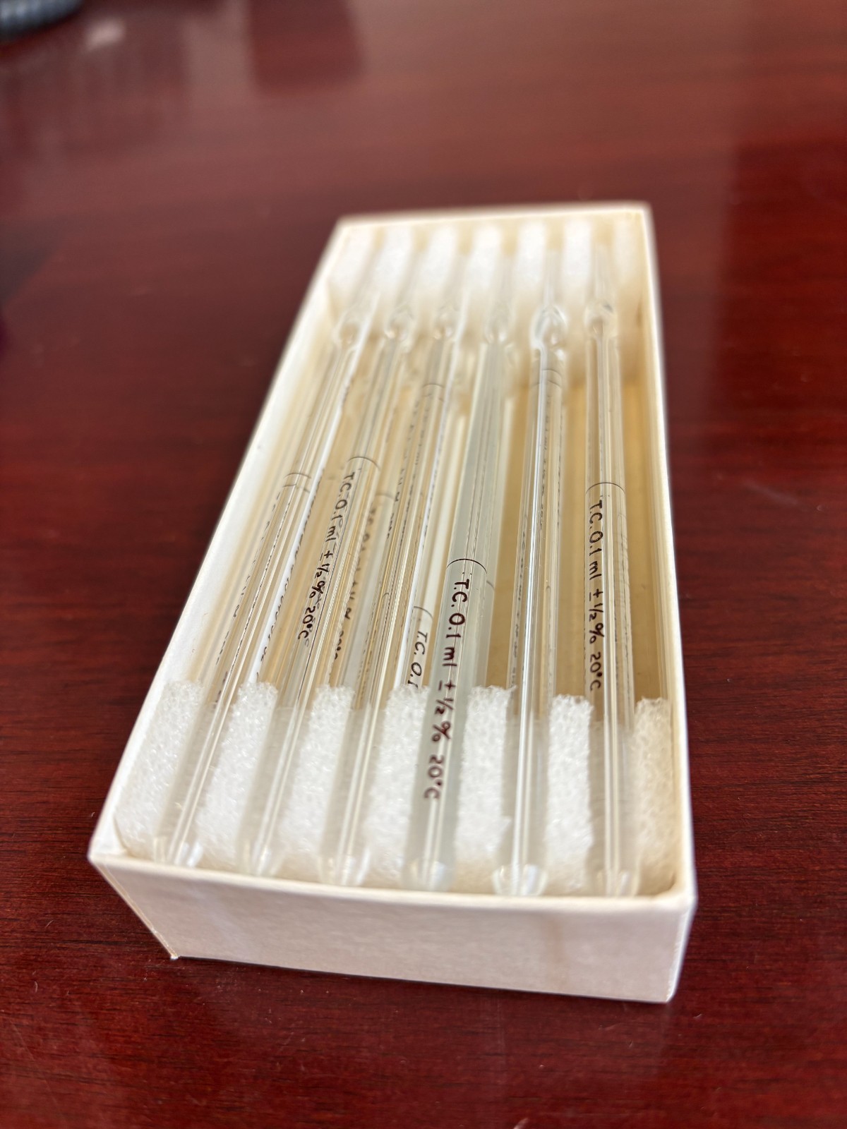 Fisher Scientific Micro Sahli Pipet, 0.1mL +/- 0.5%, 12-Count, 13-645-512 F