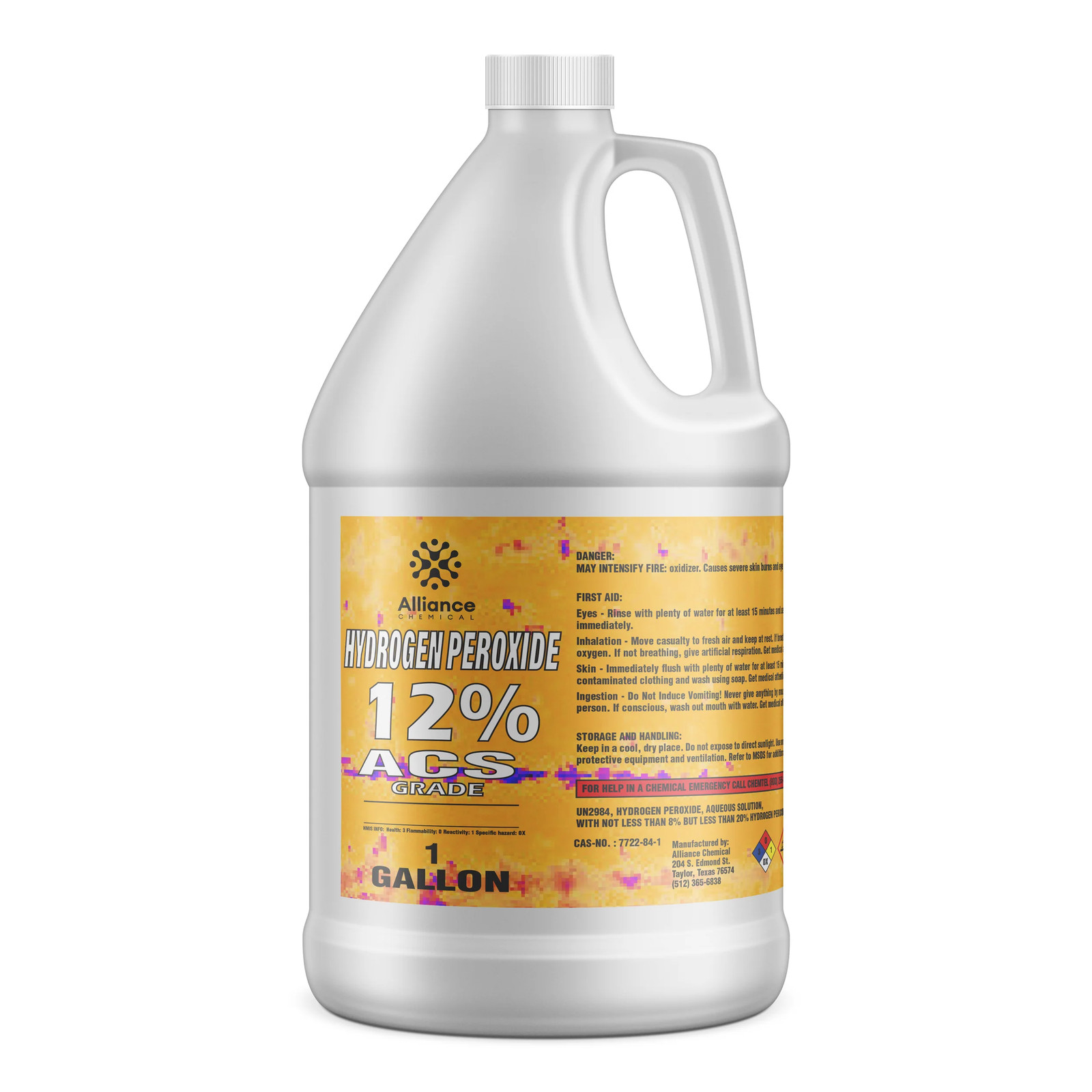 Hydrogen Peroxide 12% ACS Grade – 1 Gallon