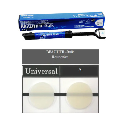 Dental SHOFU BEAUTIFILL Bulk Restorative Composite Material 4.5g SHADES AVAILBLE