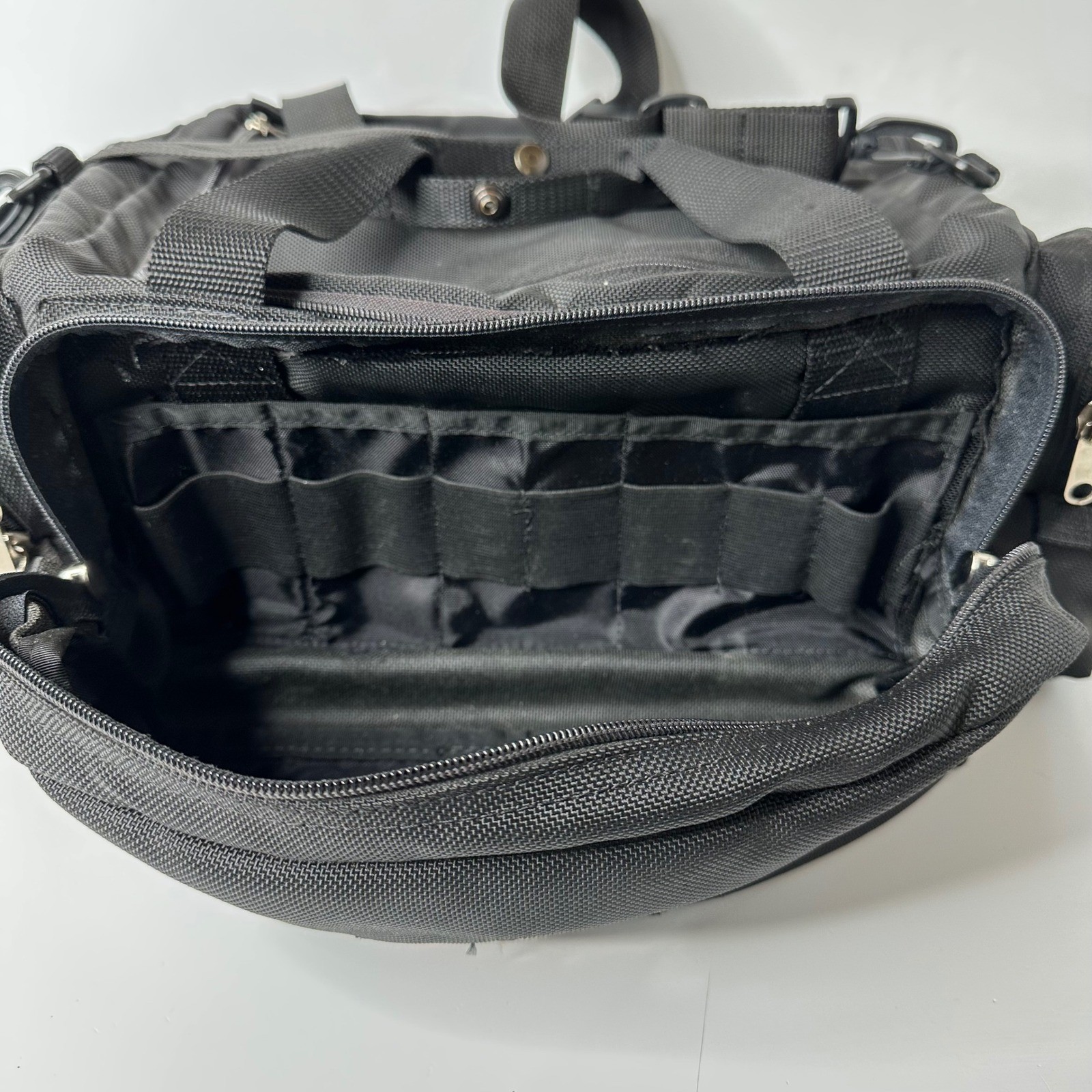 MedPac Black Ballistic Nylon Professional Field Medic Bag Athletic Trainer USA