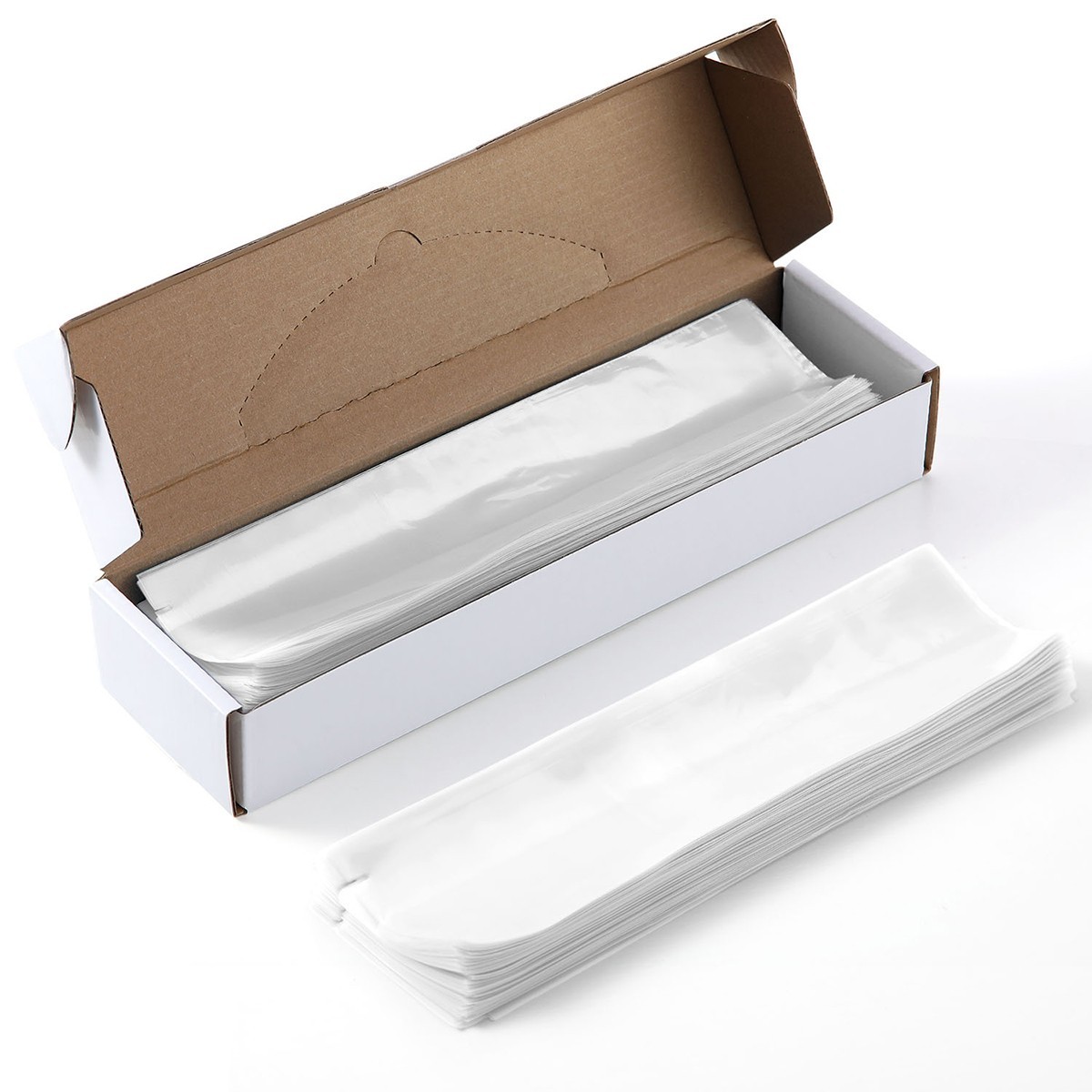 Dental 3 Way Air Water Syringe Handpiece HVE/SE Sleeves Cover 2.5»X10» Clear