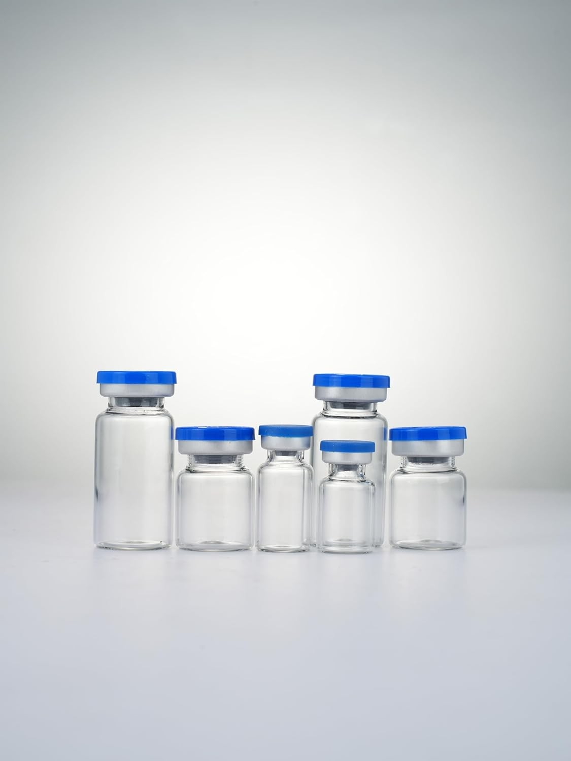 10ml Glass Vials for Injections, Empty, Self Healing Port, Medical Use, 10ml