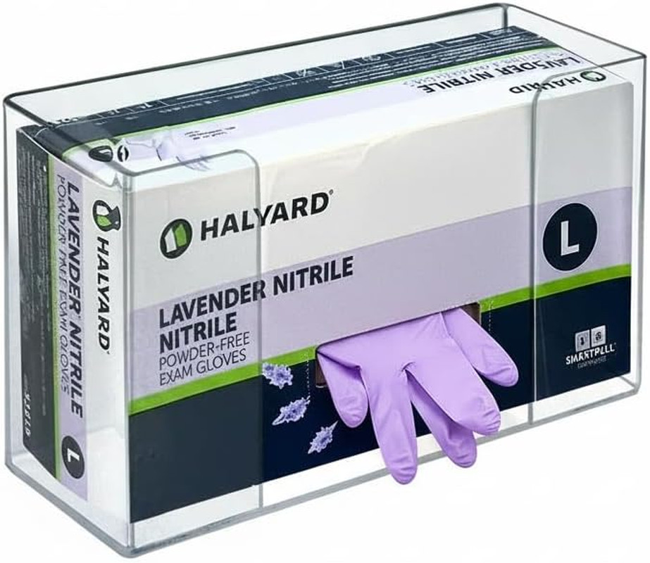 Azar 255631 Acrylic Gloves Box Dispenser Holder Wall Mount – Glove and Facial Ti