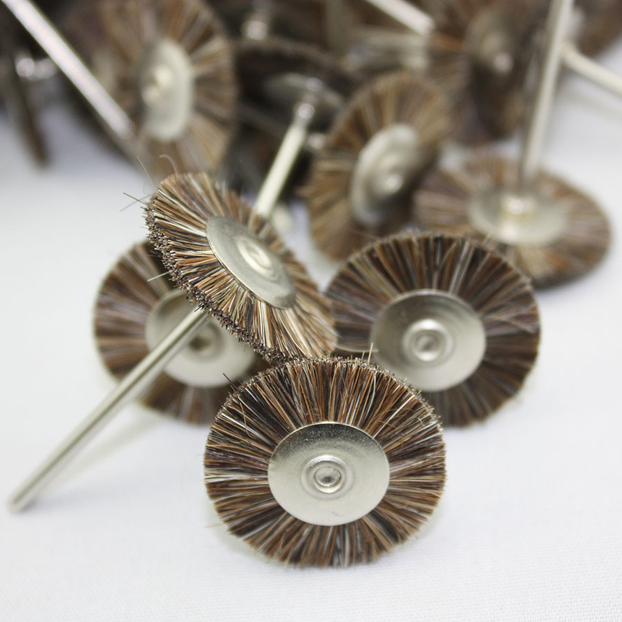 50 PCS New Dental Buffing Polishing Polisher Wheel Brush Dentist Lab Equipment