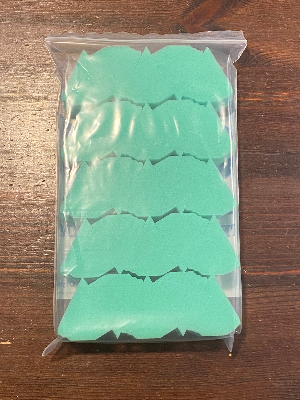 Endo Triangle Sponge Foam Refill Inserts ENDO TEAL 50 pcs