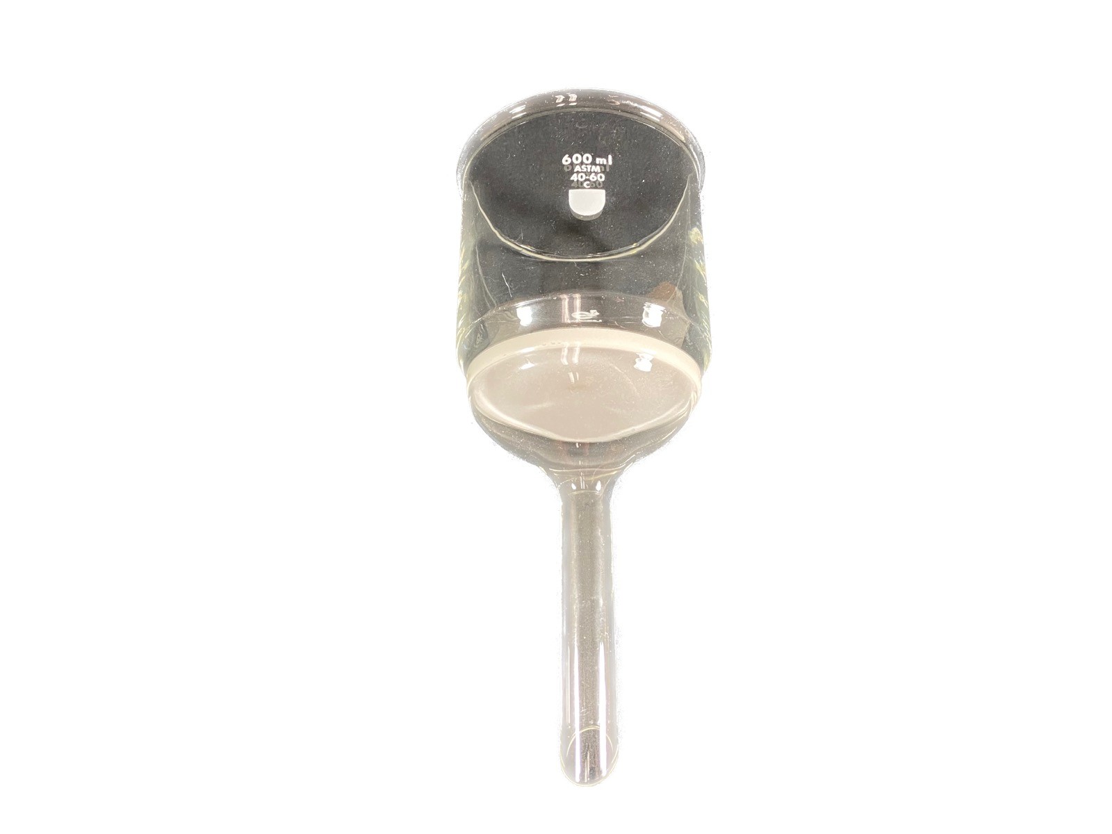 LABGLASS 600mL C Porosity Fritted Disc Buchner Filter Funnel