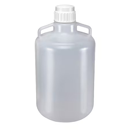 Zoro Select 7200020 Carboy, 20 L Capacity – Ml, 5.28 Gal Capacity – Oz, Screw,