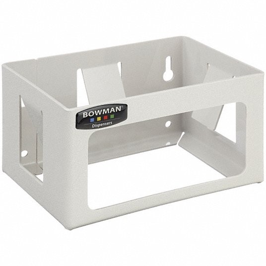 Bowman Face Mask Single Box Dispenser ABS Plastic Beige FM100-0212 Table or Wall