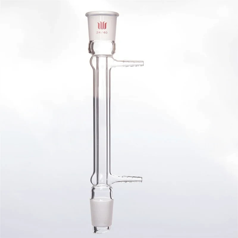 West Condenser Borosilicate Glass Straight Condenser Φ8mm/10mm for Distillation