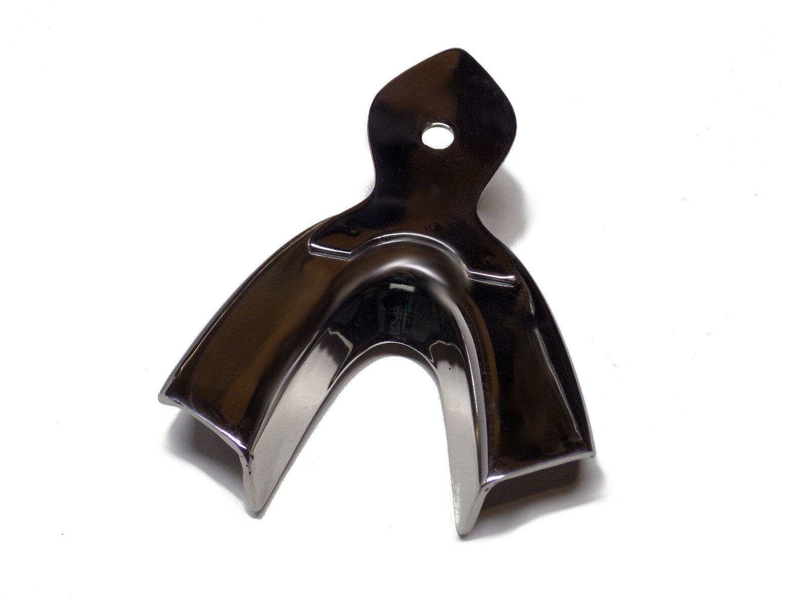 Non Perforated Lower Denture Impression Metallic Tray L,M,S Tasrou Dental