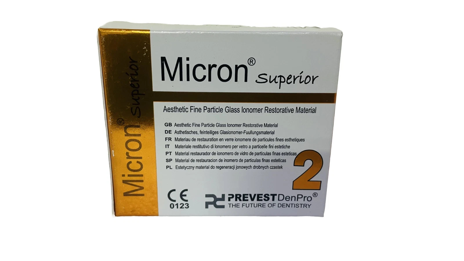 Prevest Denpro Micron Superior 2 Type II Glass Ionomer Restorative Cement GIC