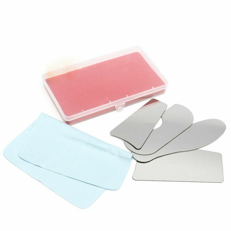 4 Pcs /Set Dental Oral Orthodontic Stainless Steel Photography Mirror Reflector
