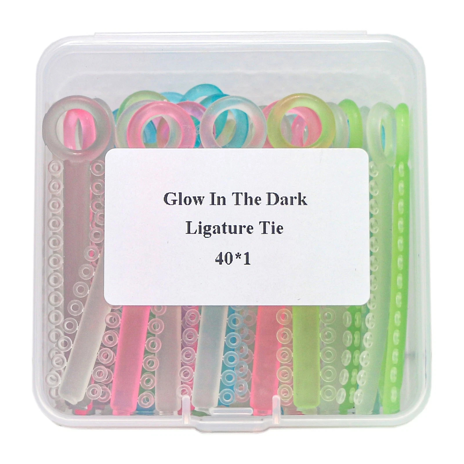 Dental Orthodontic Night-Light Luminous Elastics Ligature Ties Bands Power Chain