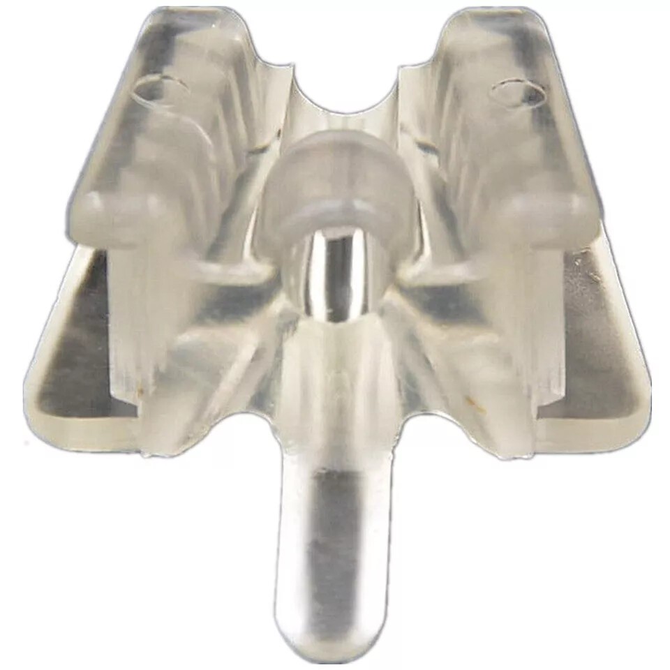 Dental Autoclavable Bite Block Clear Mouth Prop Holding Saliva Ejector Suction