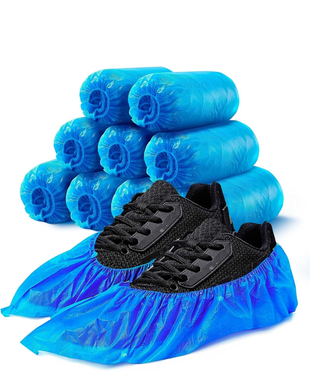 Disposable Shoe & Working Boot Covers Waterproof Durable Non Slip Box of 100