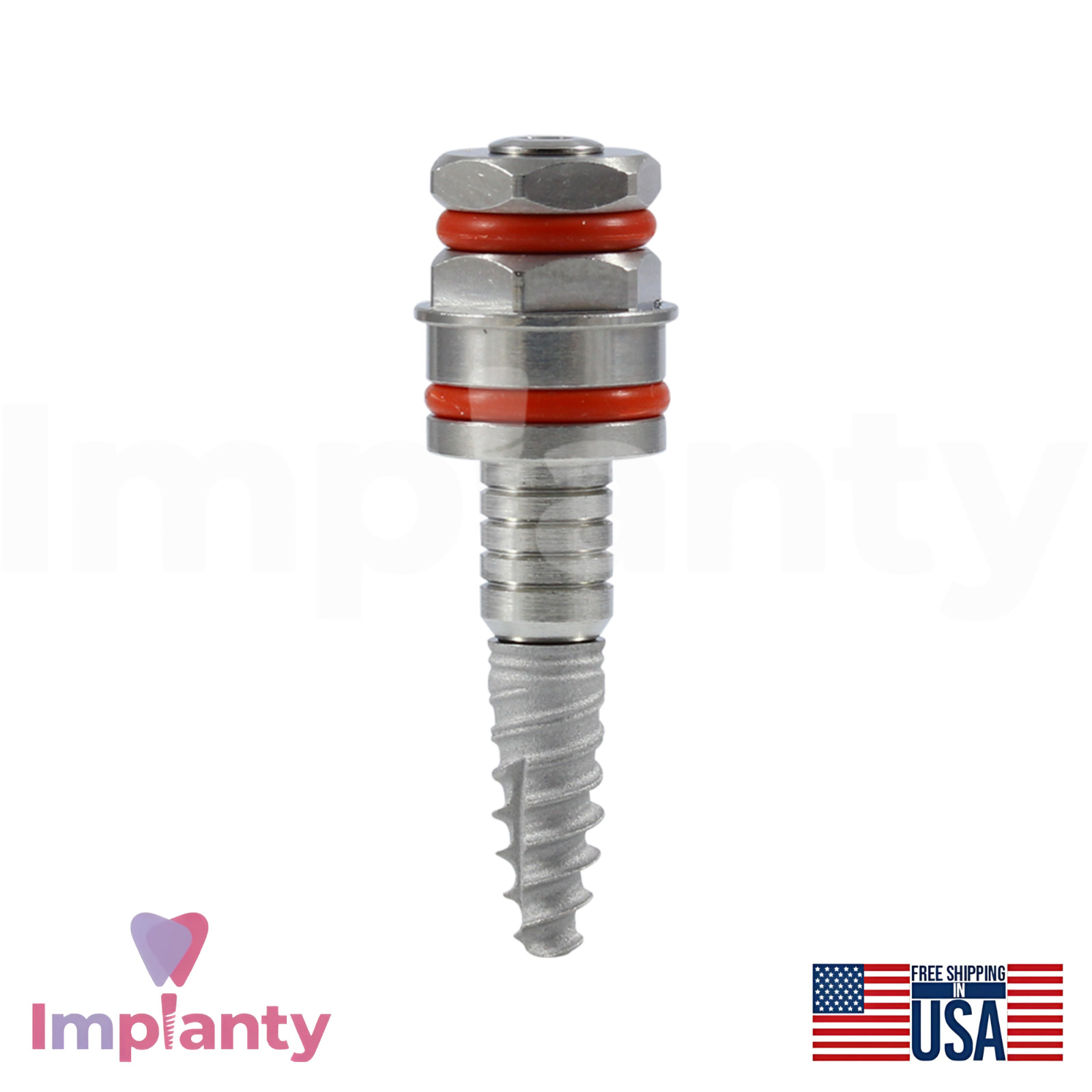 GDT CNP Spiral Conical Connection Hex 2.25mm Dental Fixture Narrow Platform NP