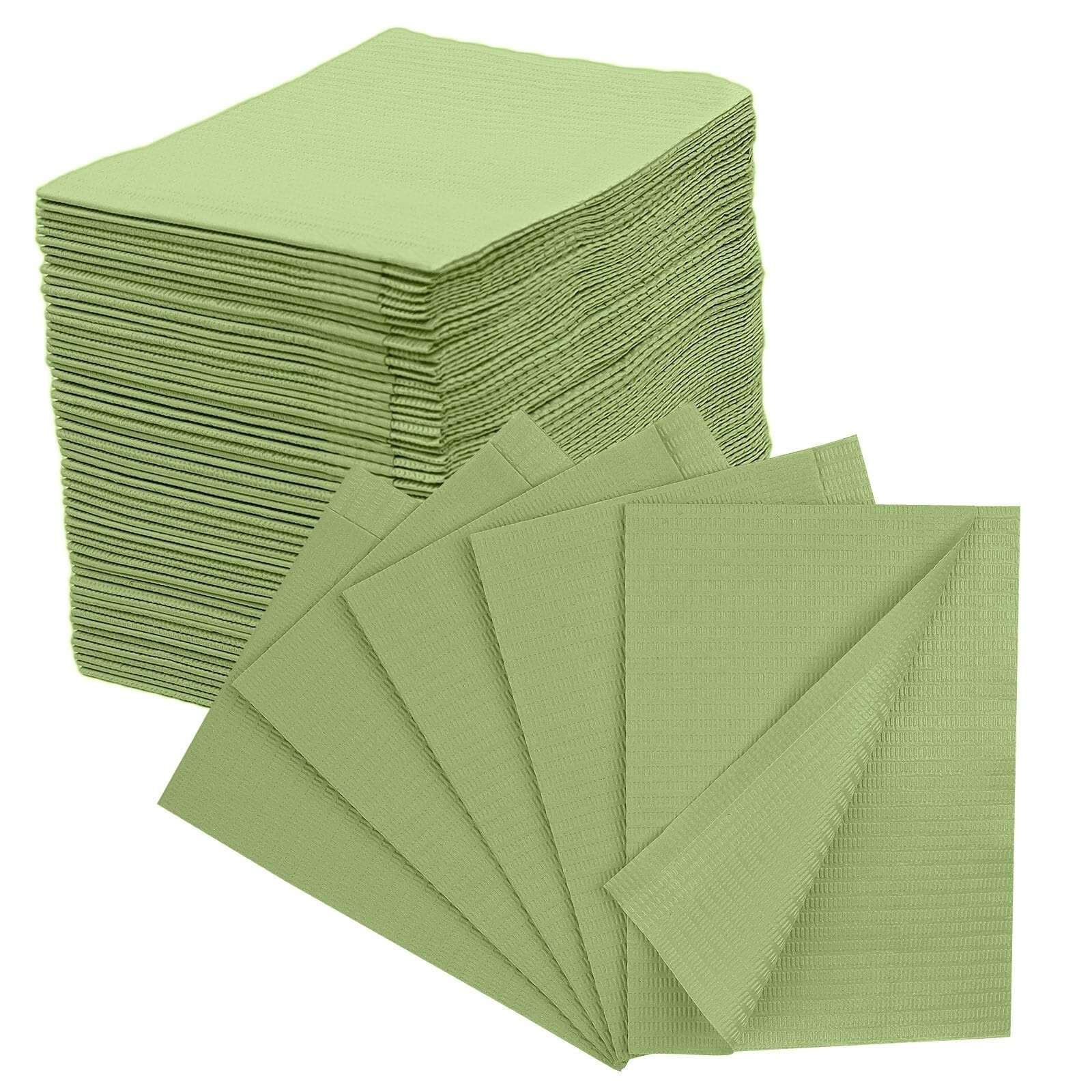 Dental Grade SCUDO Dental Bibs Soft Waterproof Disposable Bib Sheet for Patients