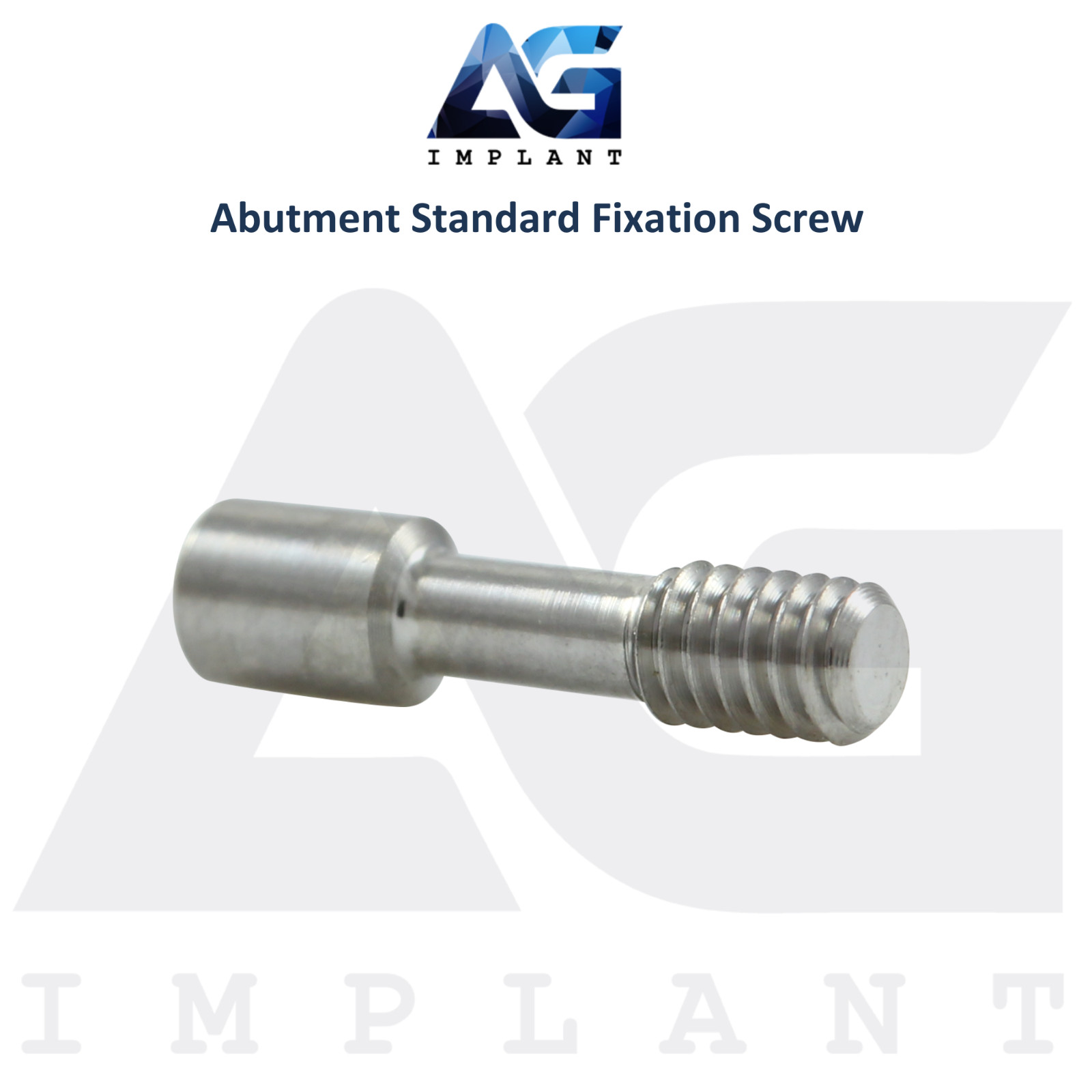 50 Dental Standard Fixation Screw Int Hex 2.42mm System Prosthetic Ø1.72mm Lab
