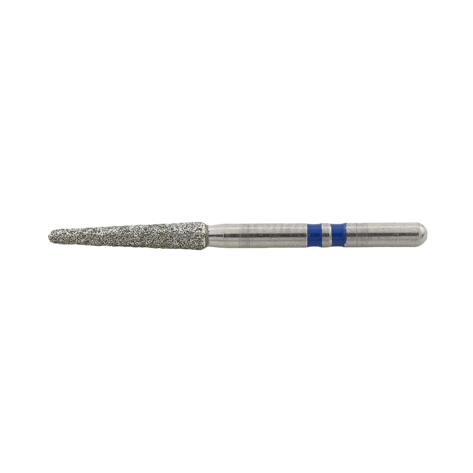 Dental Zirconia Diamond Burs Z850/018M Medium Round End Taper FG Bur High Speed