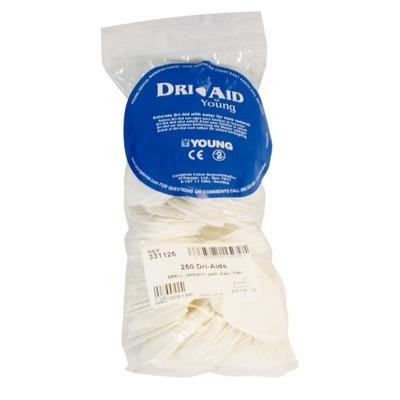 Microbrush Dri-Aids Small, Plain Cotton Roll Substitute, Bag of 250. #331125