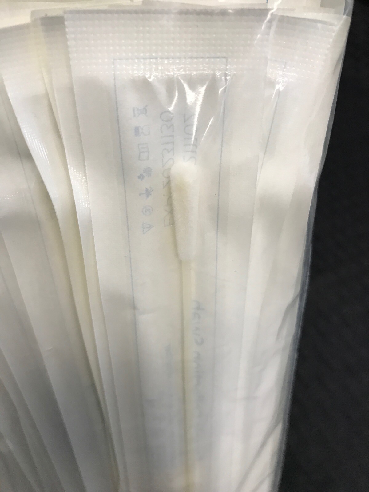 (1482) Sample Collection Swabs 6” Molded Break Point Handle Nylon Microfiber Tip