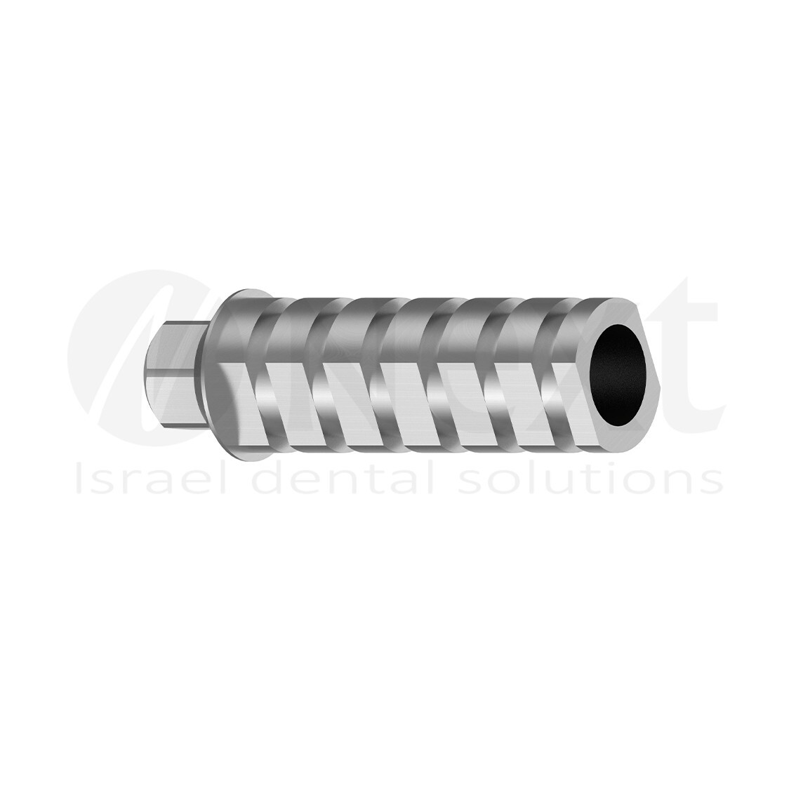 Lotx10 Titanium straight temporary abutment with hex 2.42
