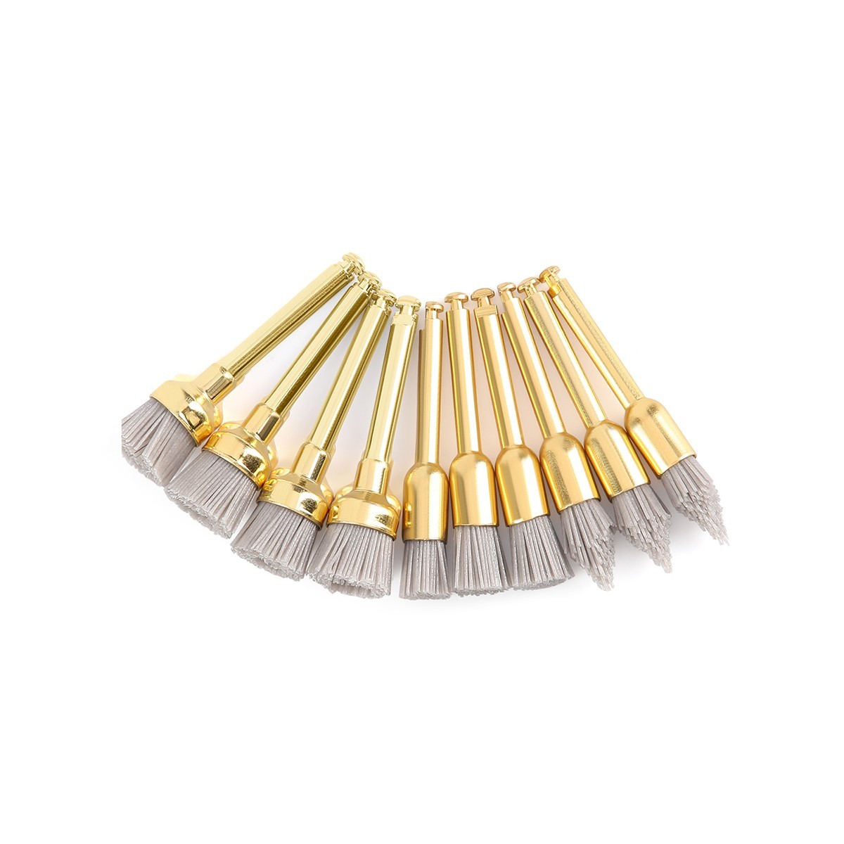 Dental Silicon Carbide Aluminium Oxide Polishing Prophy Brushes Sharp/Flat/Bowl
