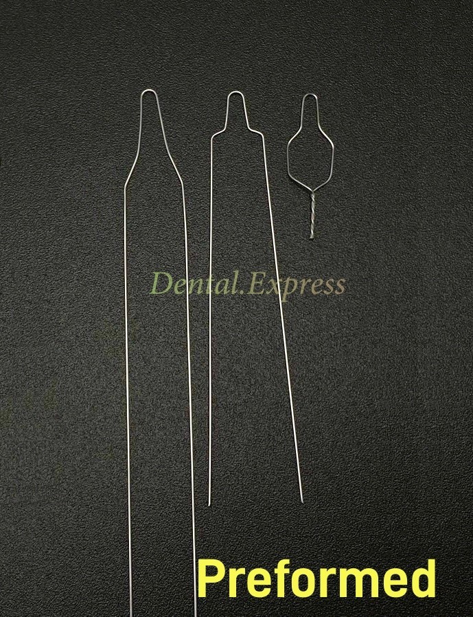 Dental Orthodontic Wire Preformed Kobayashi Ligature Ties Long Short Twist Wire