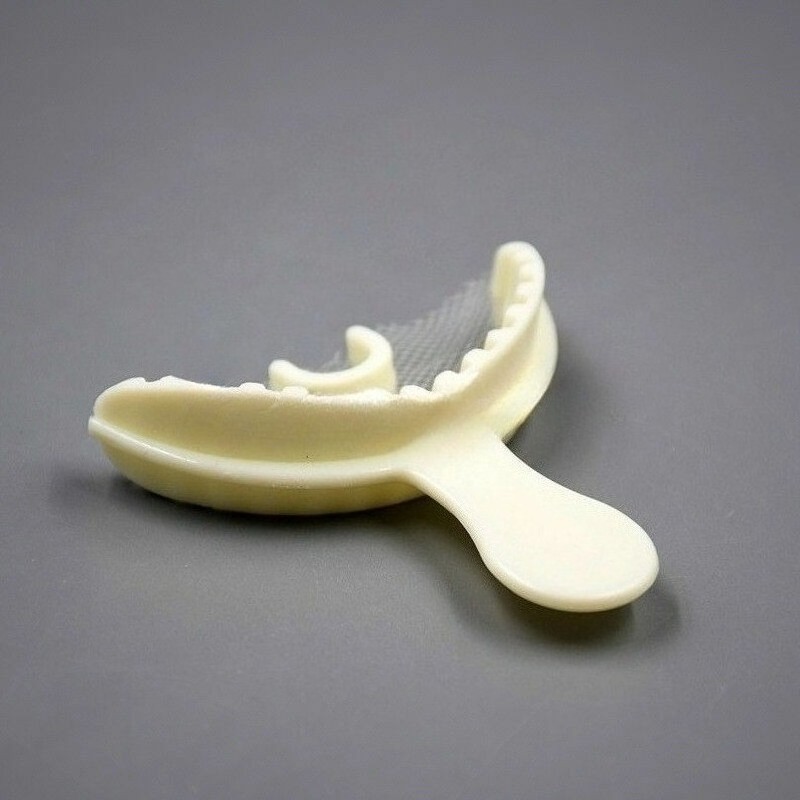 100 Pcs Anterior Bite Registration Trays Disposable Dental Triple Impression