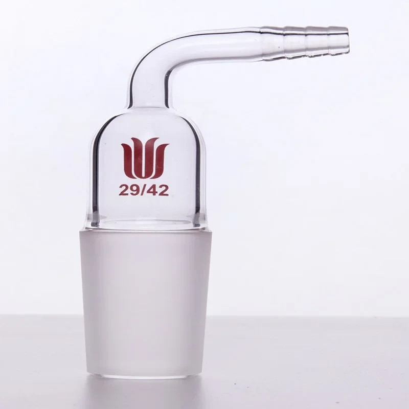 Borosilicate Glass Extraction Adapter Male 14/20 19/22 24/40 29/42 8mm/10mm
