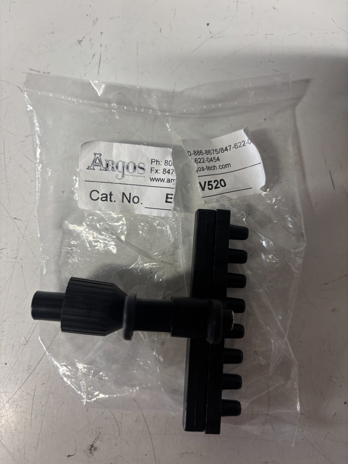 Argos Hand-E-Vac 8 Channel Adaptor EV520 8-Channel Plastic Adapter with Ejector