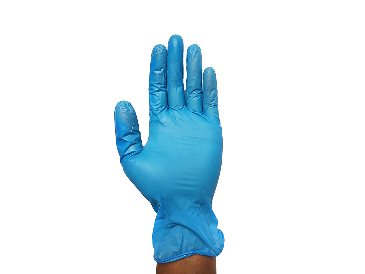 🧤 [1000 Gloves] Vinyl Nitrile Blend Disposable – 3 Mil Blue Cleaning PPE Bulk