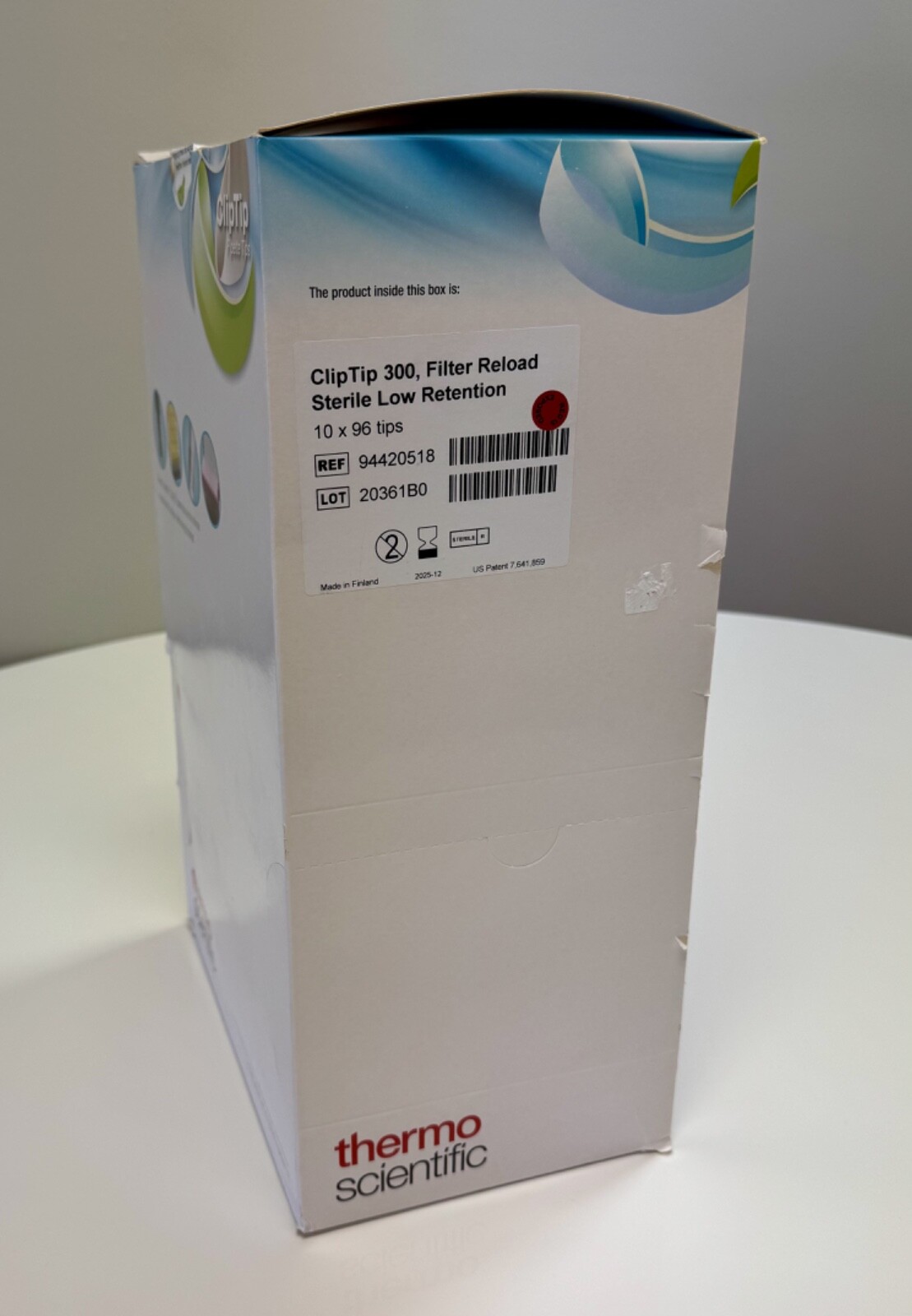 Thermo 94420518, ClipTip 300, Filter Reload Sterile Low Ret, 10×96 Tips