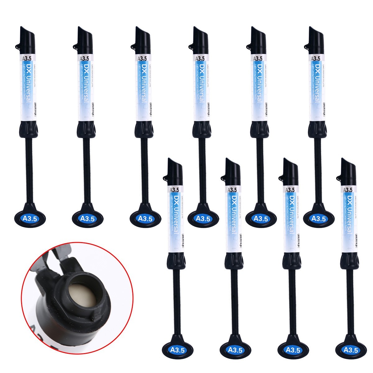 Dental Universal Curing Light Cure Hybrid Composite Resin /LED Curing Light Lamp
