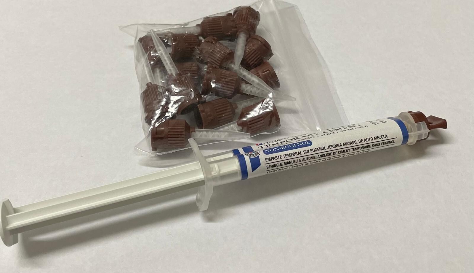 Temporary Non-Eugenol Automix Cement Automix Handheld Syringe