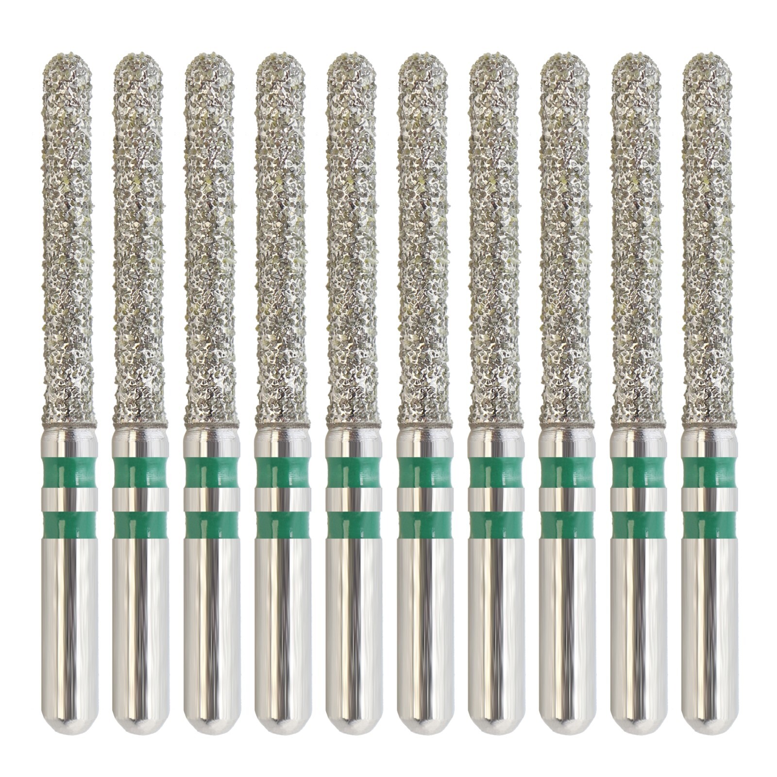 Zirconia Diamond Bur Z882/014 CRound End Cylinder Coarse Grit Friction Grip
