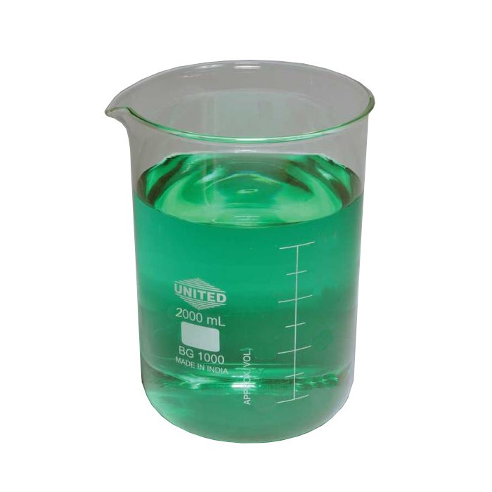 United Scientific BG10002000 2000 ml Low Form Glass Beaker