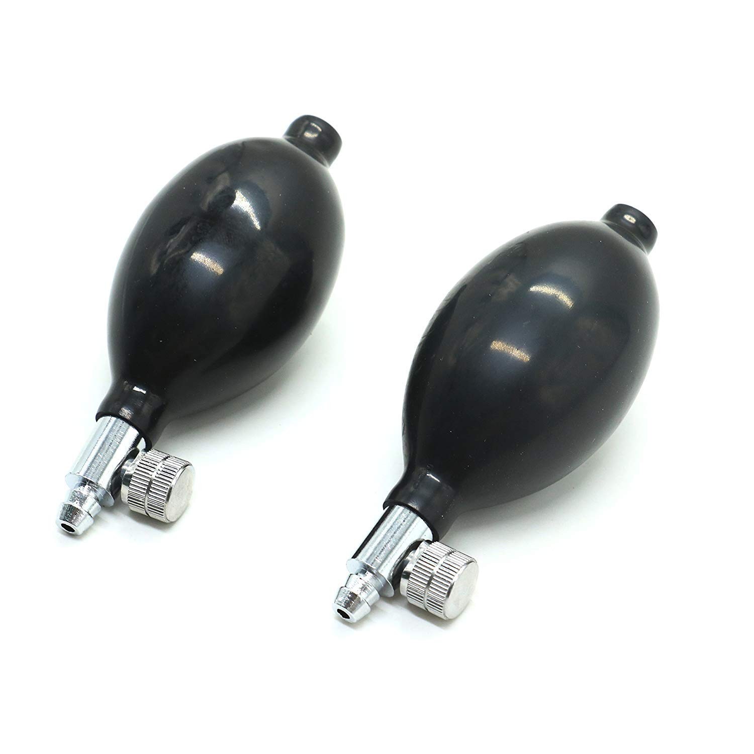 2 Pcs Blood Pressure Bulb Pump Replacement, Healthy Sphygmomanometer PVC Adjusta