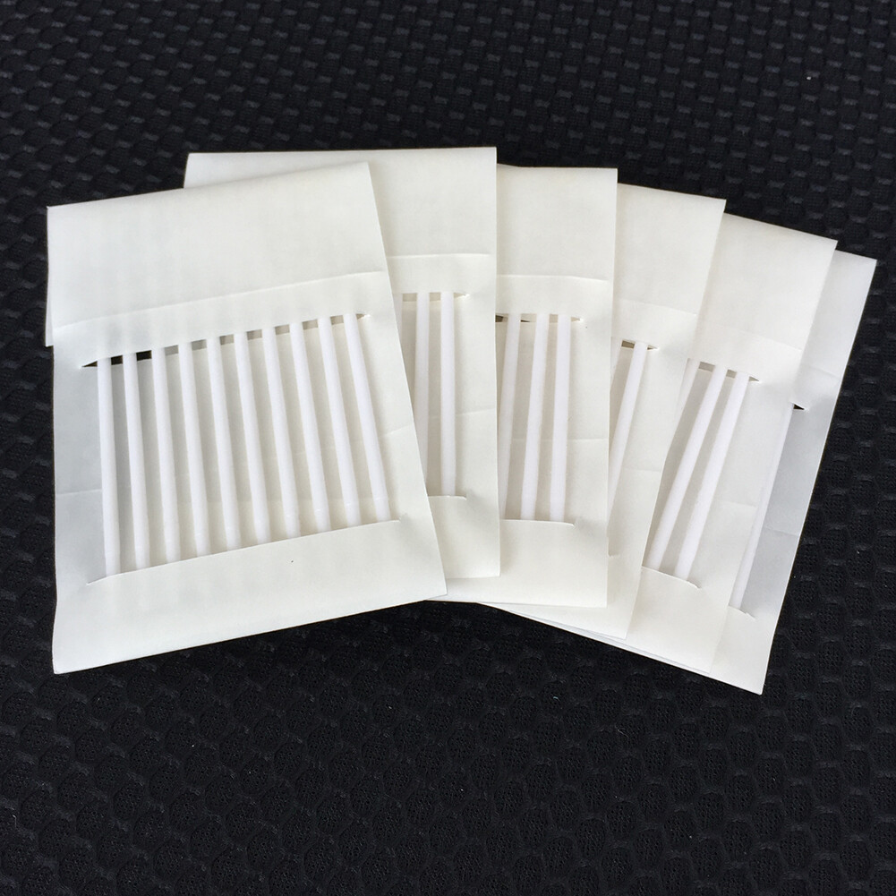 60Pc Dental lab Disposable Sticky Applicators With Adhesive Tip Micro Brush 10CM