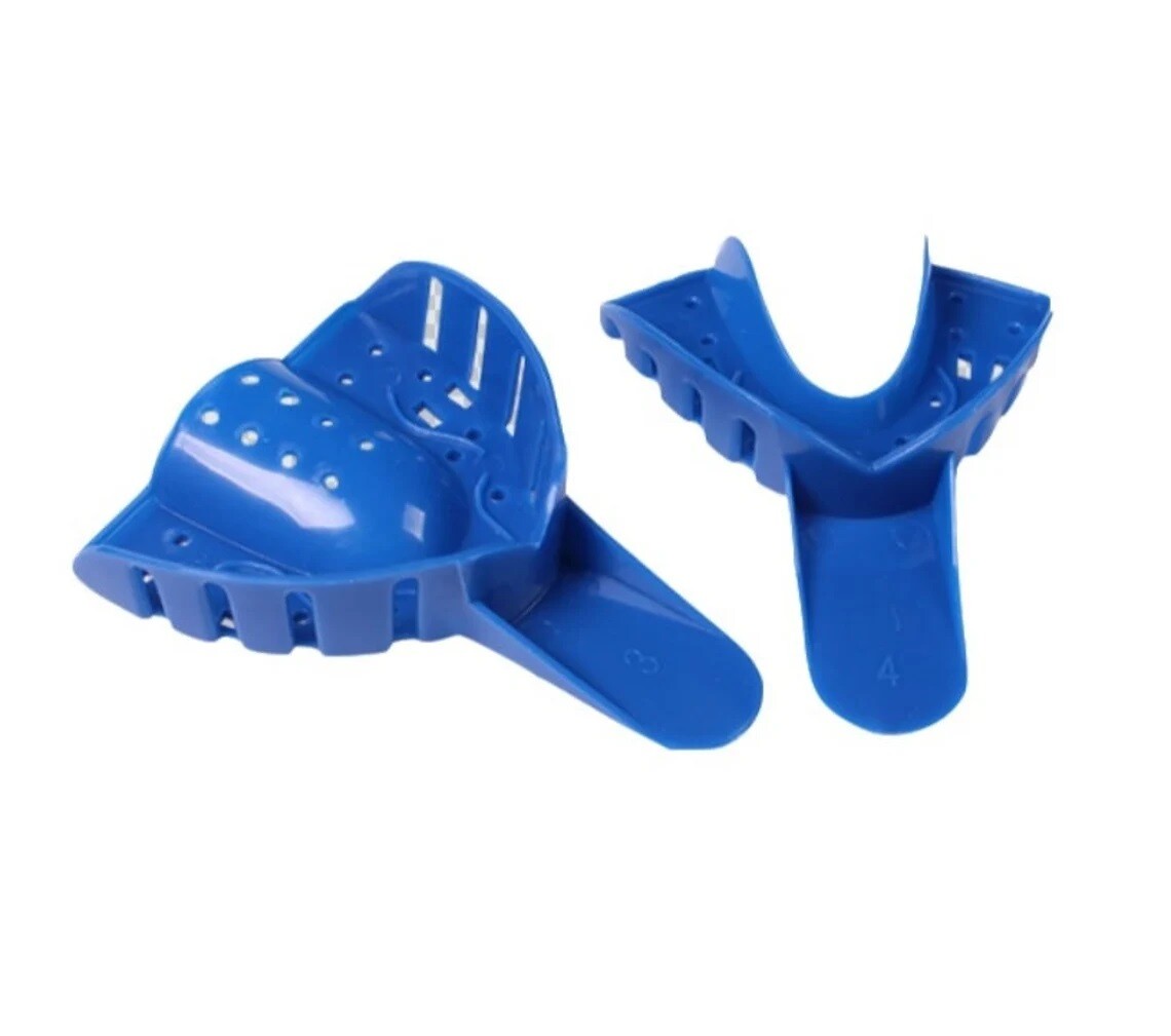 Dental Mouth Trays for Impressions (Colors May Vary)