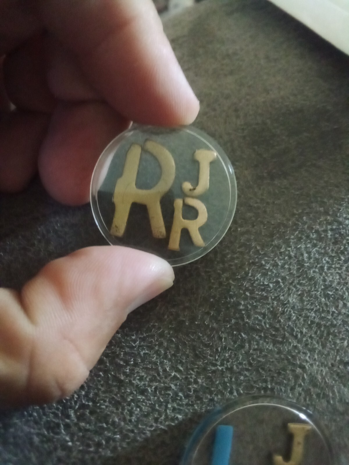 Radiology Markers With Initials JR