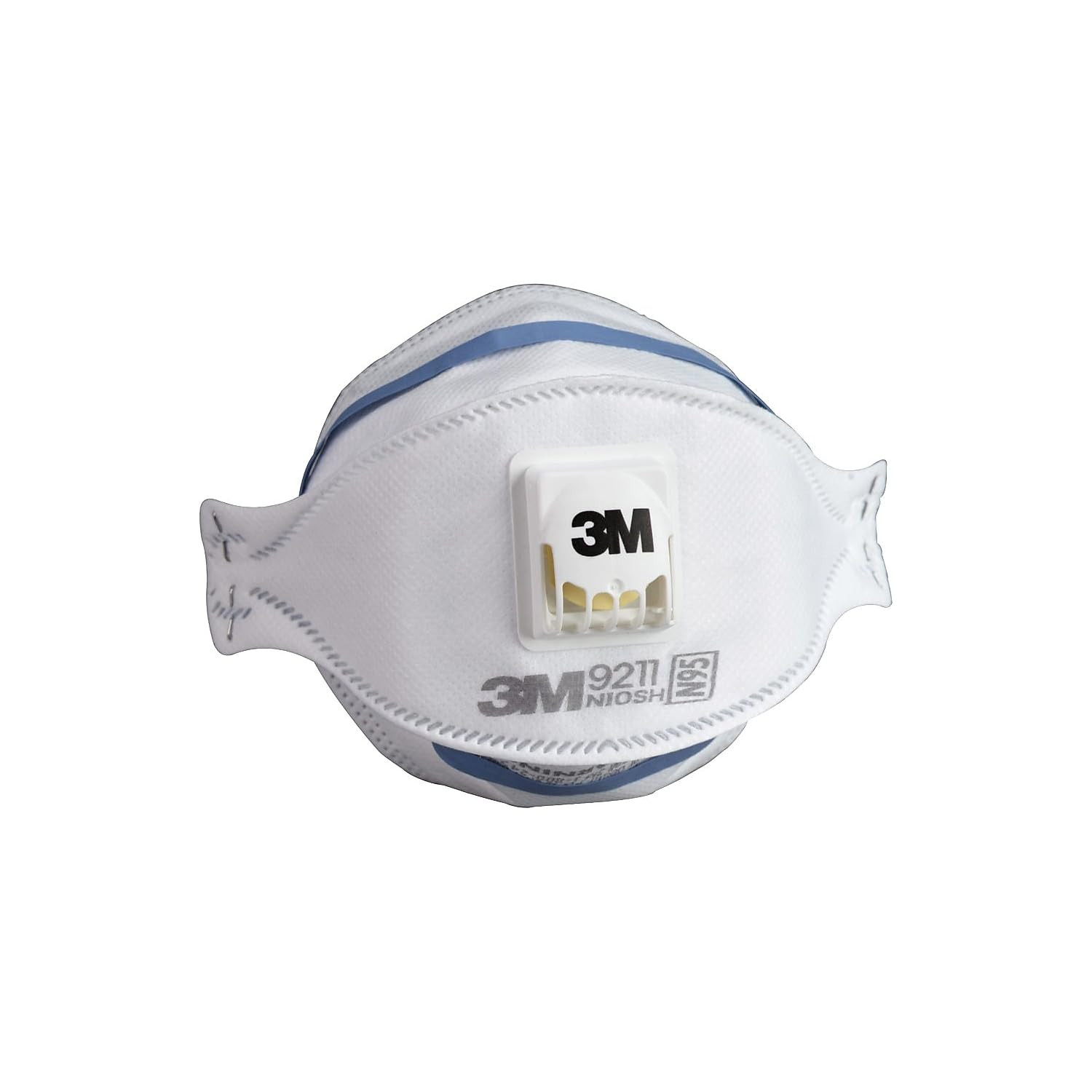 Aura Particulate Disposable Respirator 9211+ with Cool Flow Valve, N95, NIOSH A