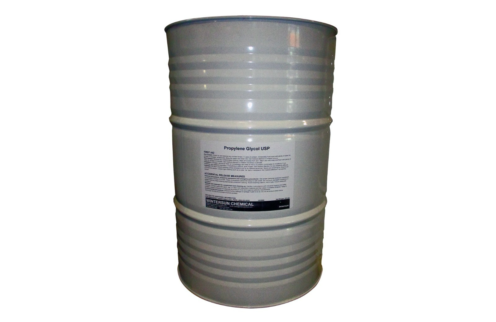 Propylene Glycol USP [CH3CHOHCH2OH] [CAS_57-55-6] 99.5% (474 Lb Drum)